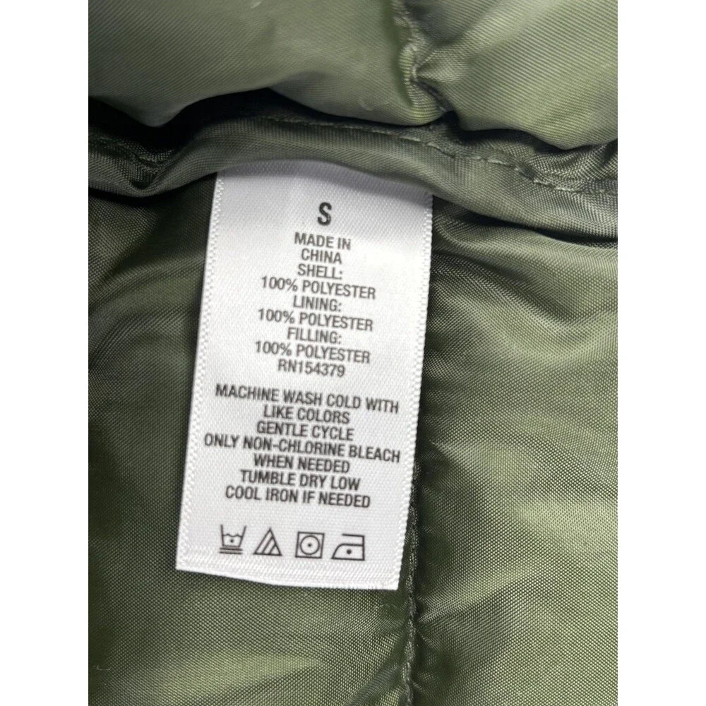 Aeropostale‎ Vest Mens Small Puffer Quilted Lightweight Sleeveless Jacket Zip